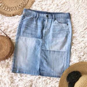 CoH Citizens of Humanity Straight Denim Skirt 27